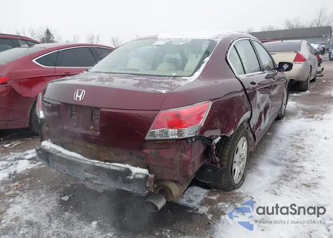 2008 Honda Accord 2.4 Lx-P z USA, uszkodzony, nr VIN 1HGCP26488A010524